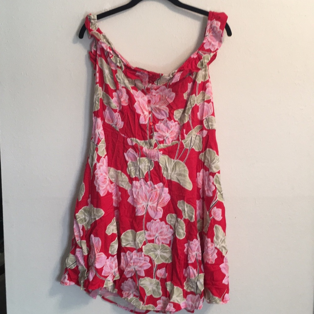 Plus size ladies Rayon dress